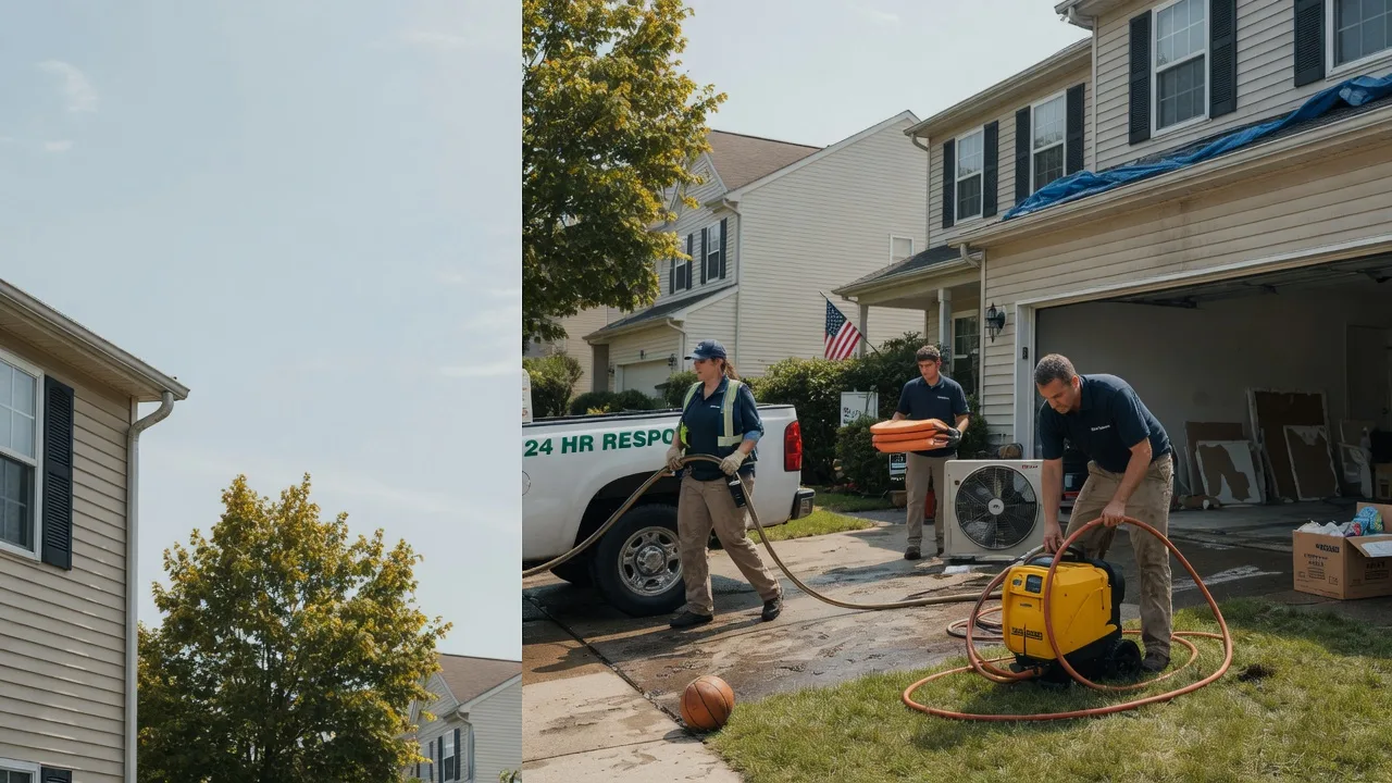 Emergency Water Damage Restoration in Paden City, WV near me